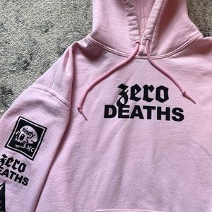 authentic pewdiepie merch, zero deaths hoodie